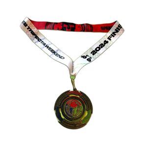 2024 Spartan Weekend Trifecta Spinner Medal Rotating Center